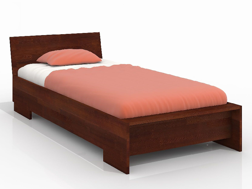Jednolůžková postel 90 cm Naturlig Kids Lekanger High (borovice) (s roštem)