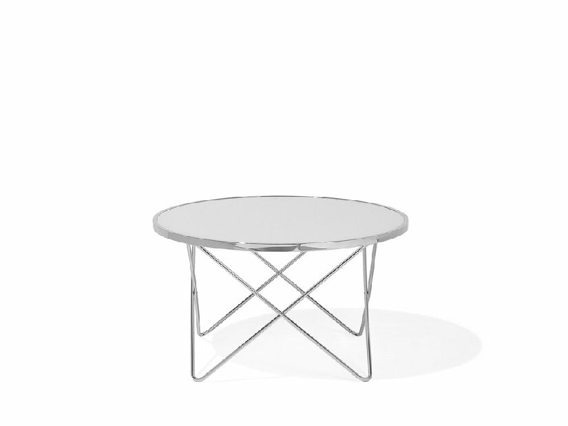 Konferenční stolek Meredith (stříbrná)