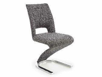 Jídelní židle  Kut (černá + šedá)