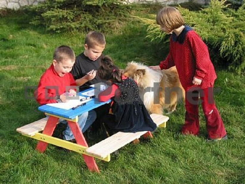 Záhradní dětský nábytek Kids (Masiv)