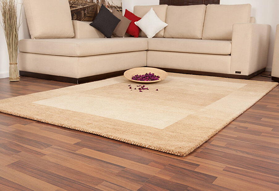 Ručně vázaný koberec Gabbeh 550 Beige