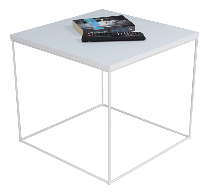 Konferenční stolek Elinas (bílá + bílá)