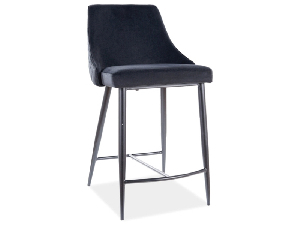 Barová židle Polly (černá)
