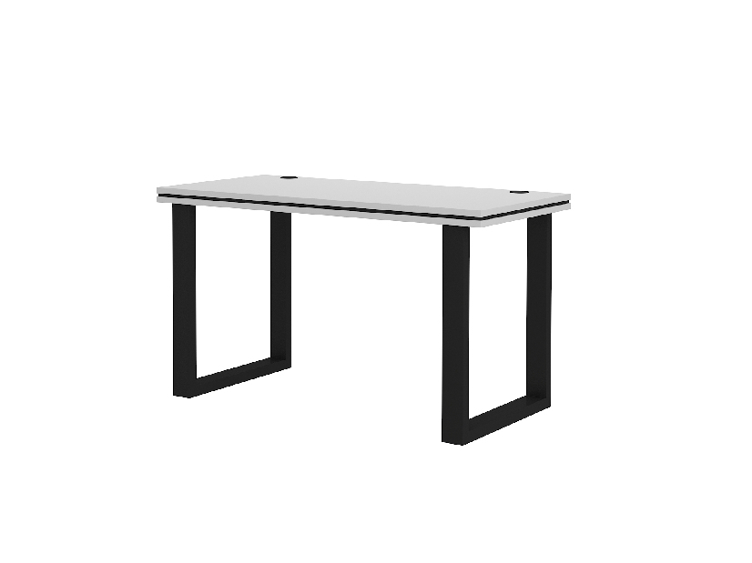 Pc stolek Mantela 160 (světle šedá + černá)