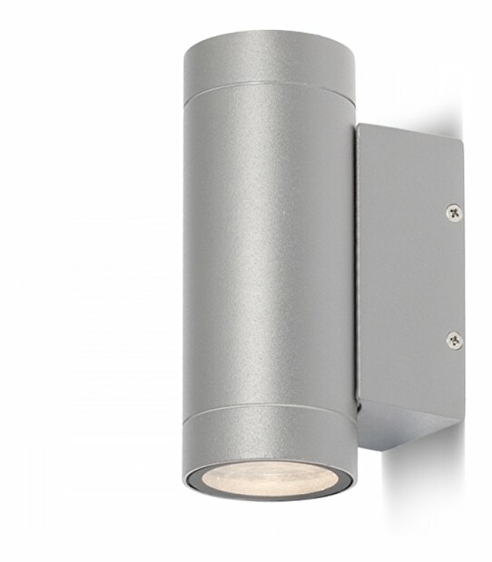 Venkovní osvětlení Mizzi II 230V GU10 2x35W IP54 (stříbrošedá)