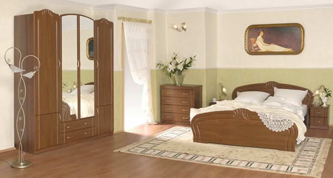 Manželská postel 160 cm Antonina