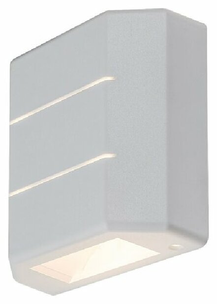 Venkovní nástěnné LED svítidlo Lippa (bílá)