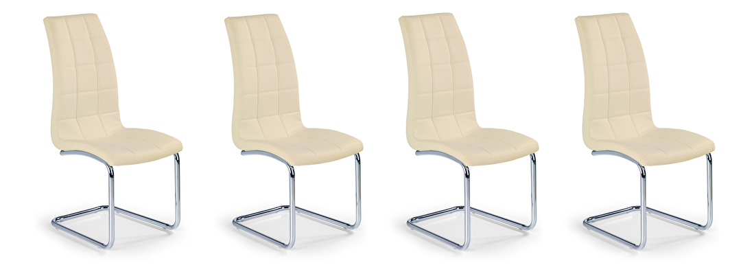 Jídelní židle K147 (béžová) (4ks.) *výprodej