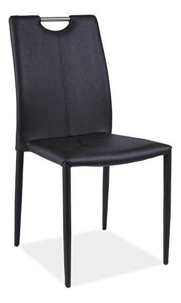 Jídelní židle H-322 (ekokůže černá)