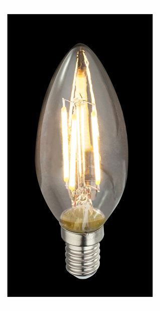 LED žárovka Led bulb 10583 (nikl + průhledná)