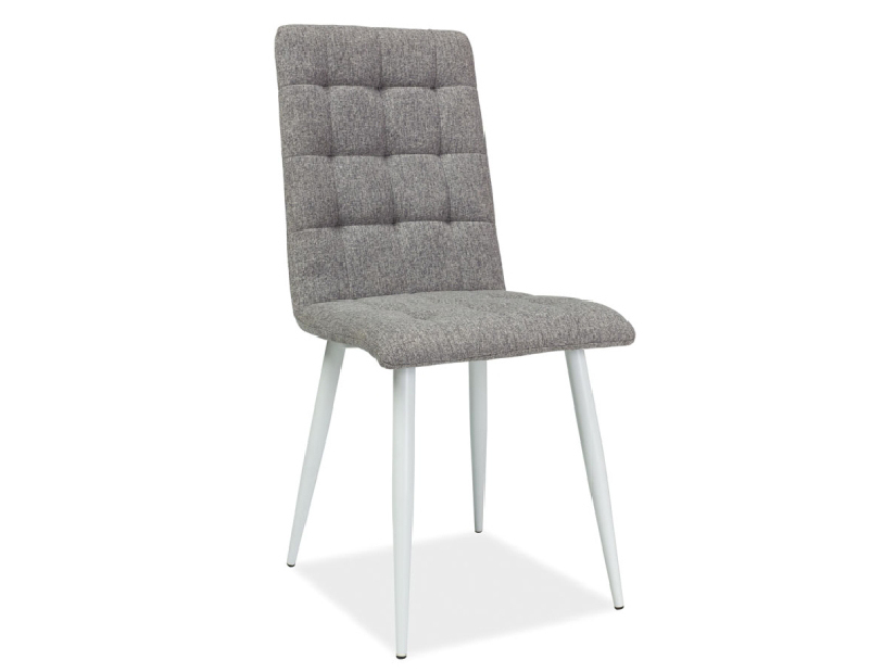 Jídelní židle Olivie (šedá + bílá) *výprodej