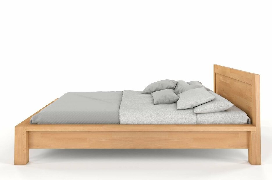 Manželská postel 200 cm Naturlig Fjaerland (buk)