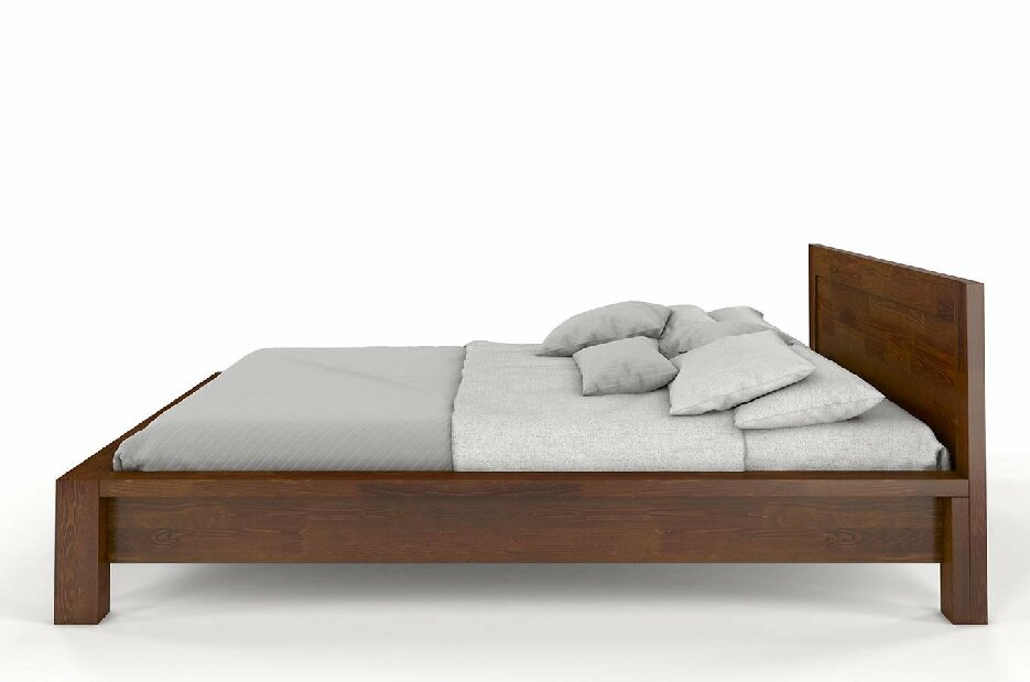 Manželská postel 180 cm Naturlig Fjaerland (borovice)