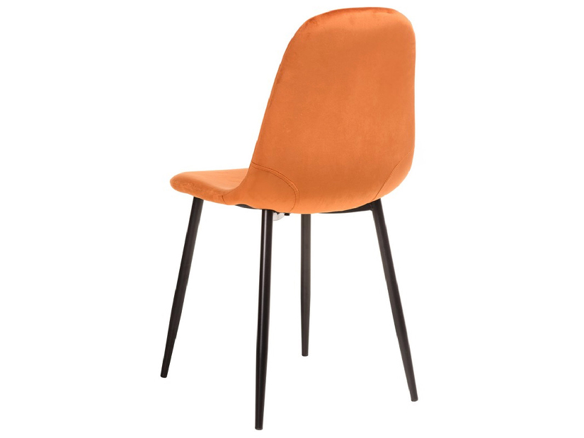 Jídelní židle Conna-392-ORA4 (oranžová)