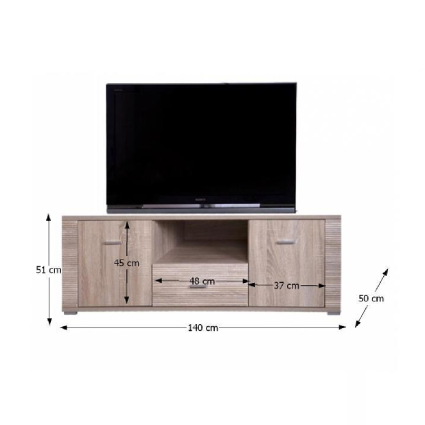 TV stolek/skříňka Gary Typ 13 2D1S