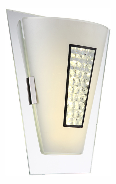 Stropní/nástěnné svítidlo LED Amada 48240W (moderní/designové) (chrom + opál)