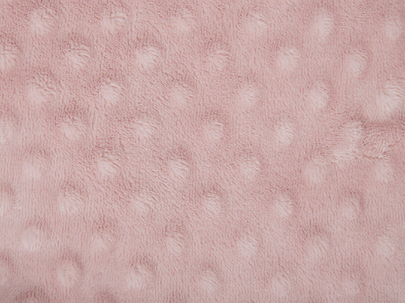 Deka 220x200 cm SAMRE (polyester) (růžová) *výprodej