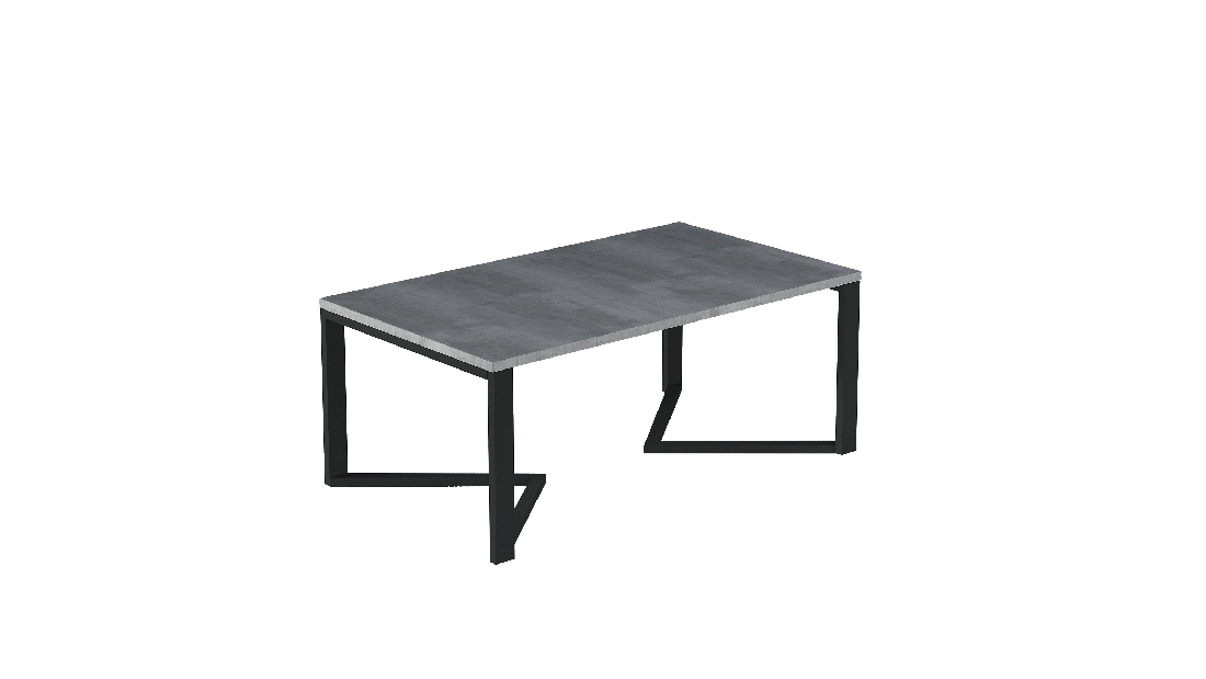 Konferenční stolek Ganvo (beton)