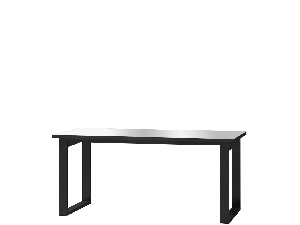 Jídelní stůl Henry Typ 92 (šedá + šedý vysoký lesk)