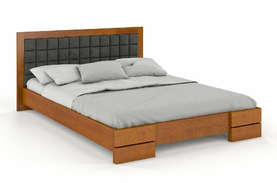 Manželská postel 160 cm Naturlig Storhamar (borovice)