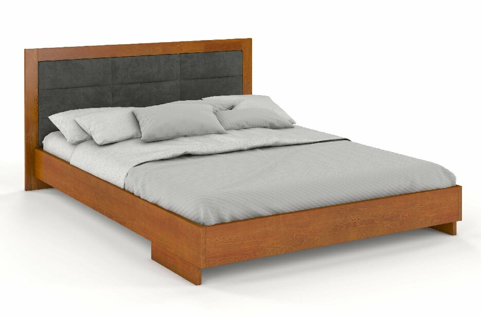 Manželská postel 200 cm Naturlig Stjernen (borovice)