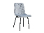 Jídelní židle Rameta Typ 2 J06-HLR-15 (šedá + černá)