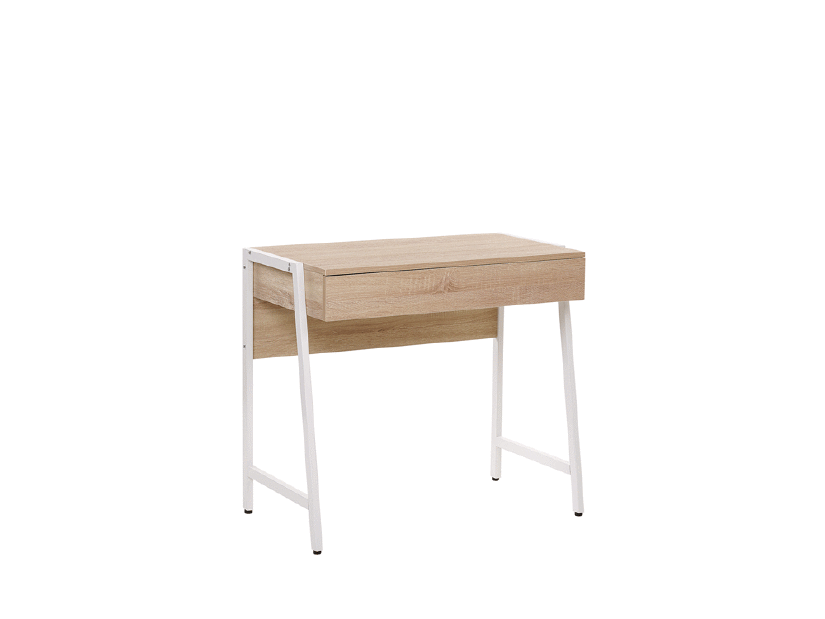 Psací stůl CERTAR (84 x 48 cm) (MDF) (světlé dřevo)