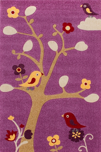 Dětský koberec Amigo 311 Violet (190 x 133 cm)