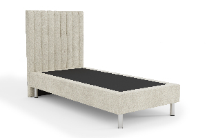 Čalouněná postel 90x200 cm Amby (béžová)
