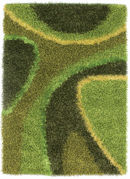 Ručně vázaný koberec Bakero Delphi Green