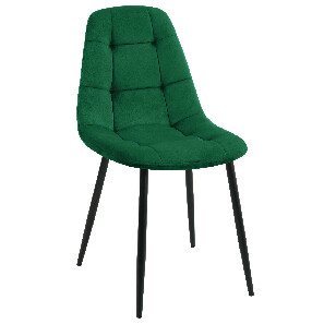 Jídelní židle Santino (tmavě zelená)