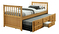 Jednolůžková postel 90 cm Austin (dub) (s roštem)