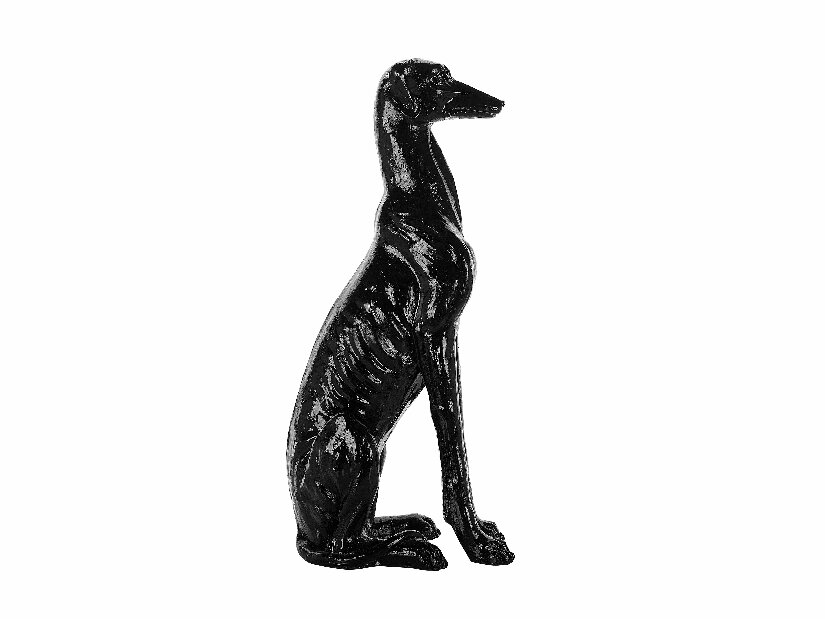 Dekorativní figurka GOIANIA 80 cm (sklolaminát) (černá)