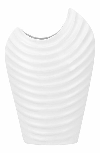 Váza ESTERO 26 cm (sklolaminát) (bílá)