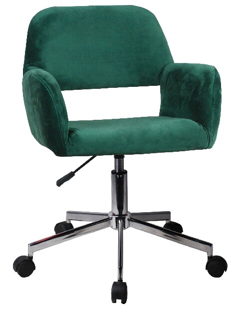 Kancelářská židle Odalis (tmavě zelená)
