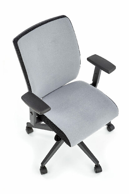Kancelářská židle Panpo (šedá + černá)