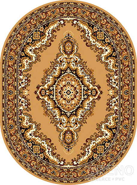Kusový koberec Teheran 102/Beige/oval