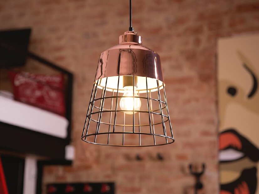 Závěsná lampa Montclair (měděná) *výprodej