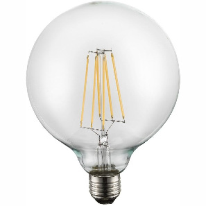LED žárovka Led bulb 10586 (nikl + průhledná)