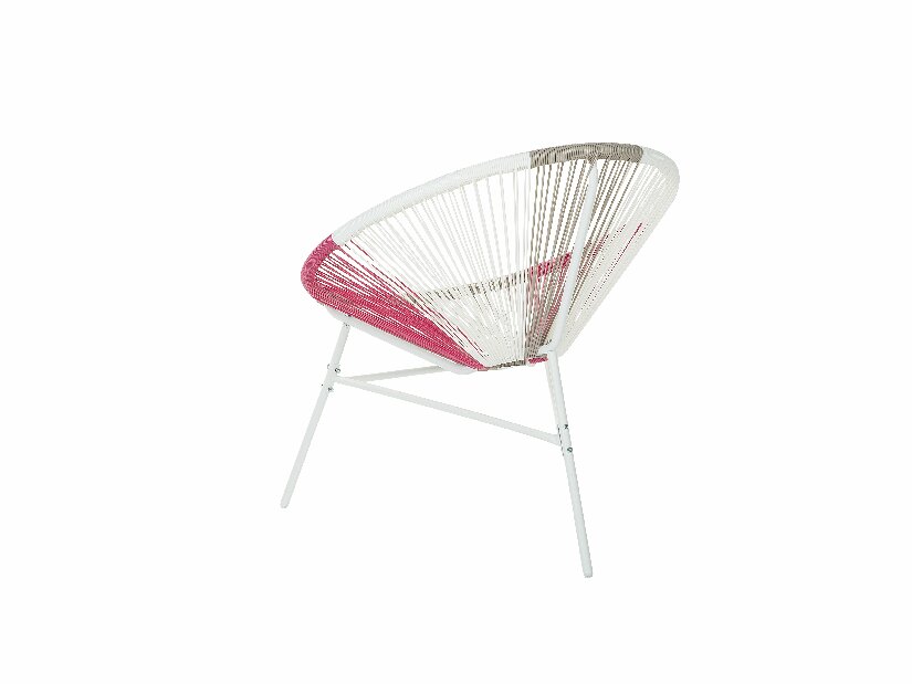Židle Alvarez (růžověbílé)