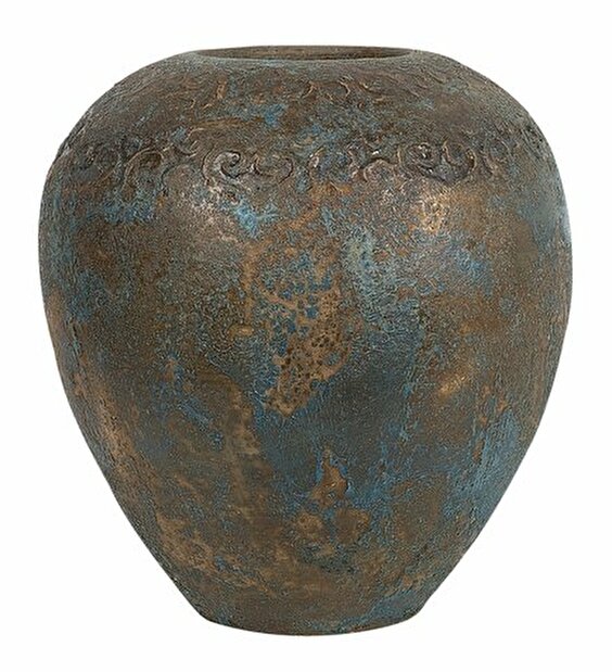 Váza NARVA 30 cm (keramika) (zlatá)