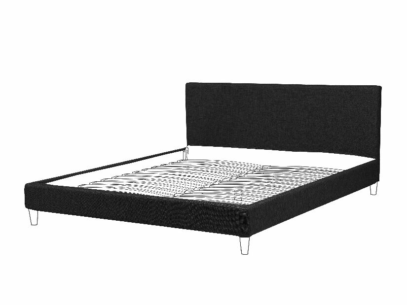Potah na postel 180x200 cm Futti (černá)