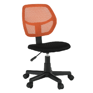 Otočná židle Meriet (oranžová)