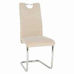 Jídelní židle Canary NEW (béžová + světlé šitie)
