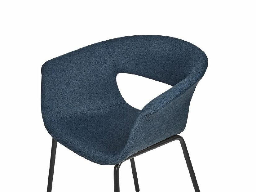 Set 2 ks jídelních židlí Ezra (modrá)