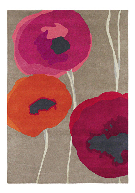 Ručně všívaný koberec Sanderson Poppies 45700