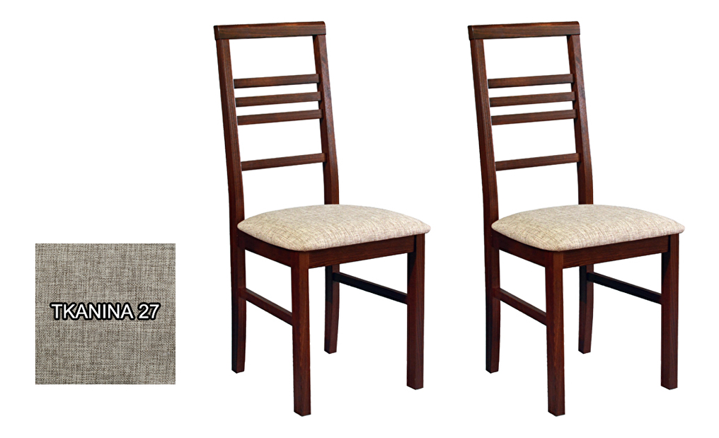Set 2 ks. jídelních židlí Melte (tkanina 27) *výprodej