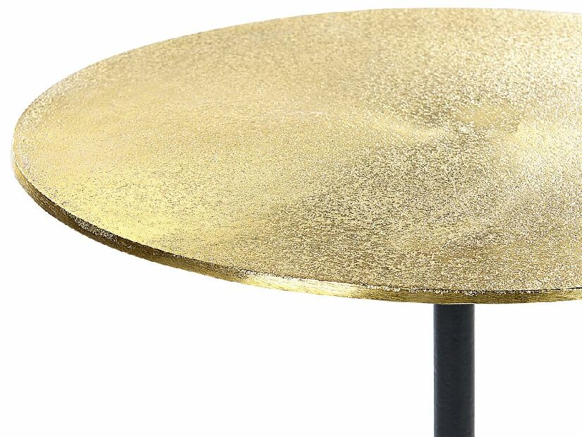 Příruční stolek Elliott (zlatá)
