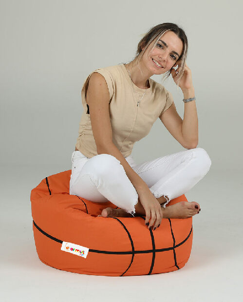 Sedací pytel Basket (Oranžová)