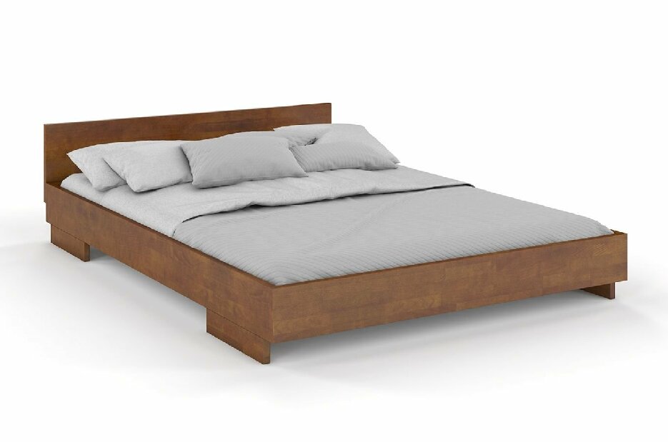 Manželská postel 200 cm Naturlig Larsos (buk)